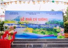 Lễ thả cá giống tái tạo và phát triển nguồn lợi thủy sản